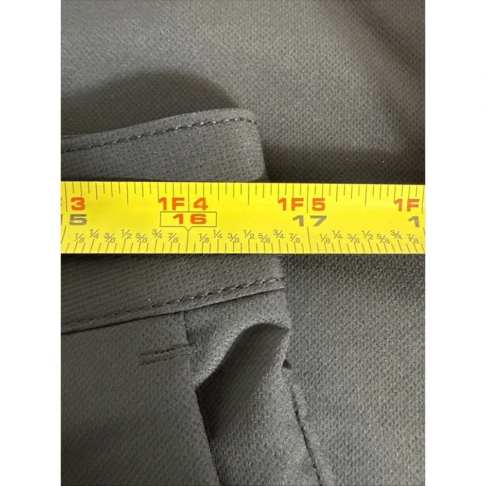 Banana Republic Pants Mens Flat Front Black Performance‎ Golf 33x32 Excellent